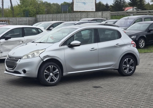 Peugeot 208 cena 12400 przebieg: 248253, rok produkcji 2012 z Świdwin małe 121